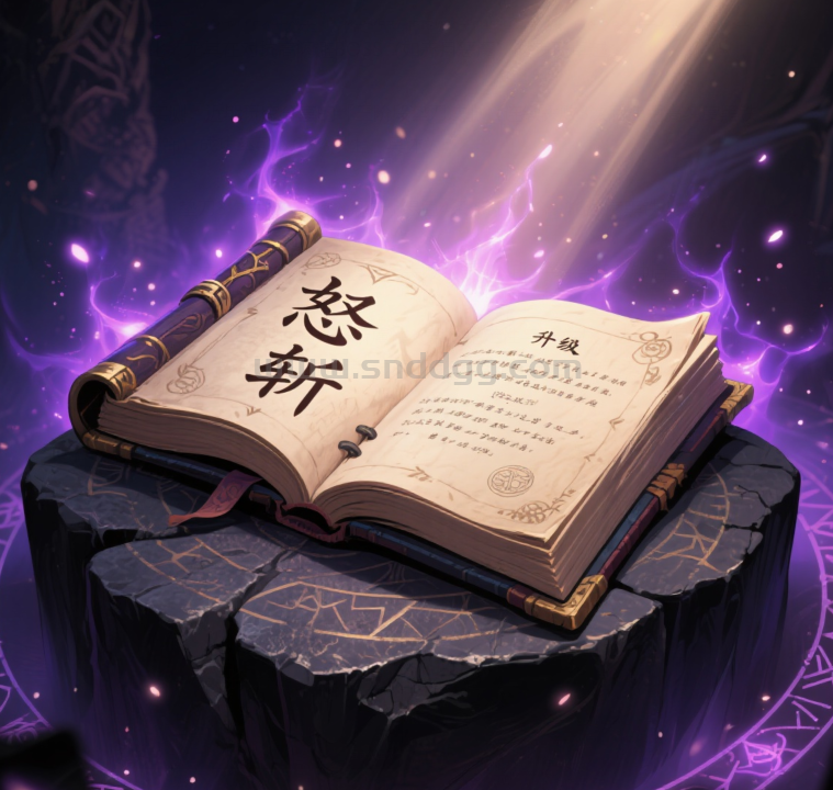 升级“怒斩”诀窍